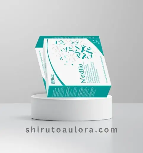 N'exBio sachet for improving constipation, balancing gut microbiome, and promoting digestive wellness